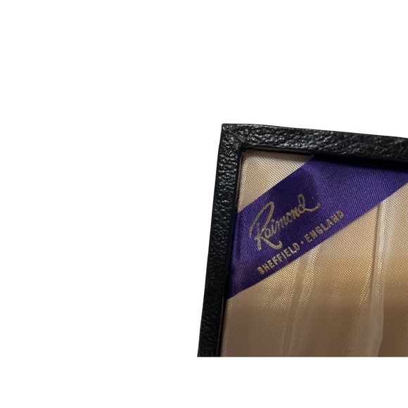 Vintage Rainmond Sheffield Silverplated Salad Serving Set EPS A1 England - Picture 3 of 6